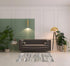 8' X 10' Cream Abstract Distressed Area Rug